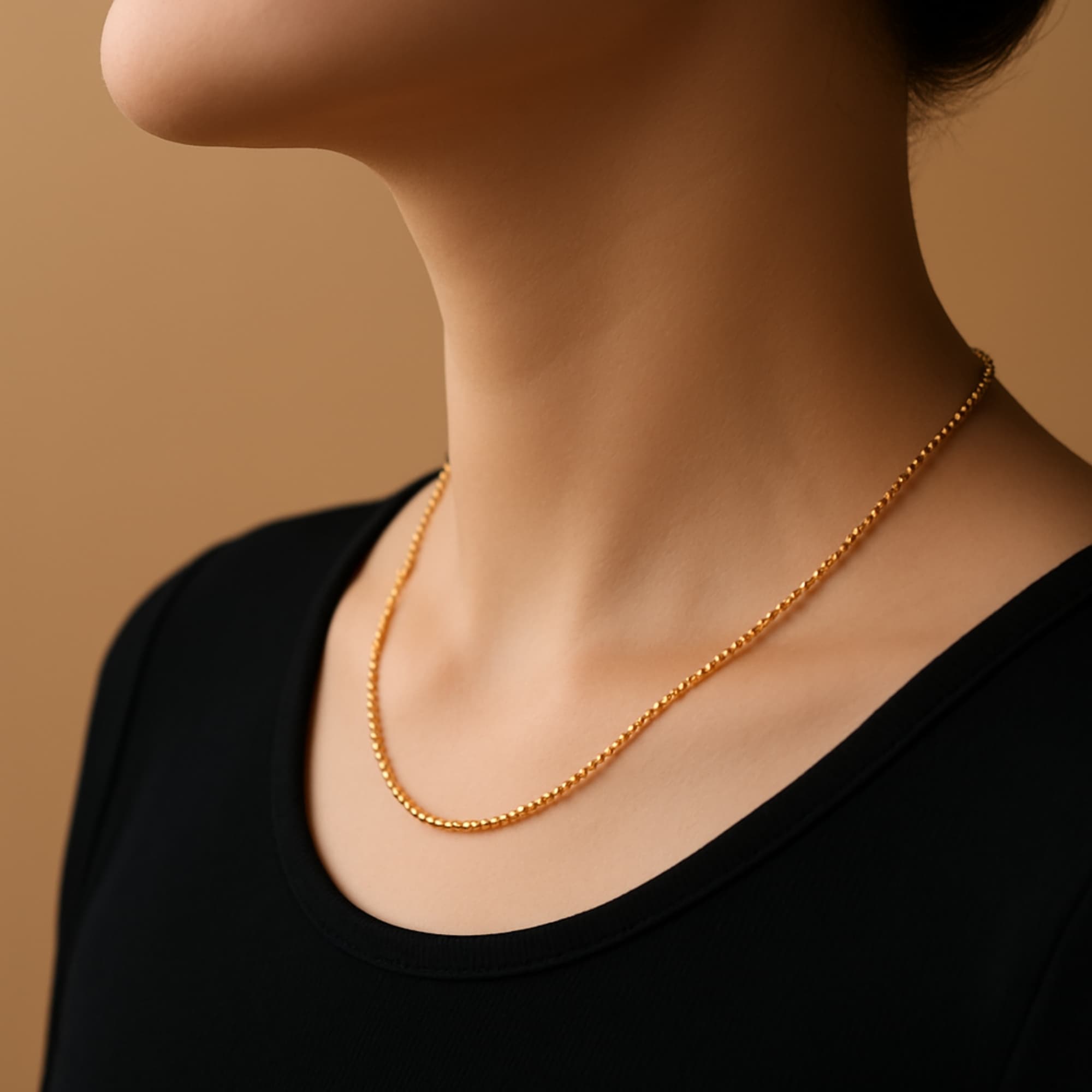 Elegant Ball Chains - Gold