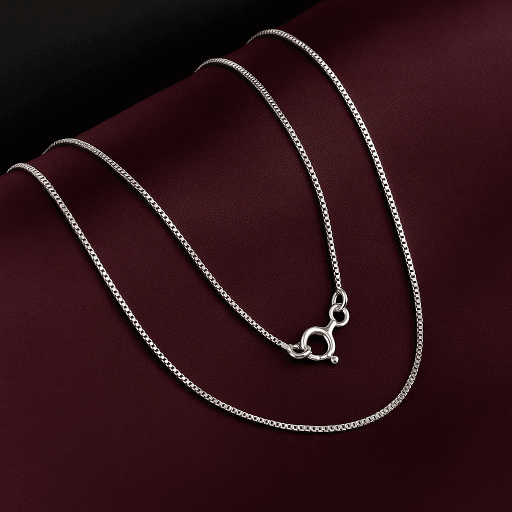 Classic Box Chain - Silver