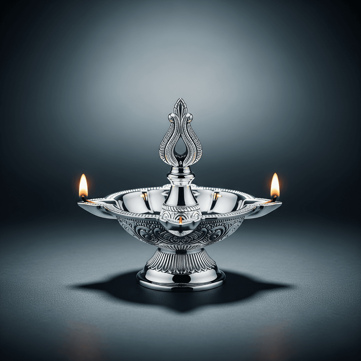 Diya Eternal Light - Silver