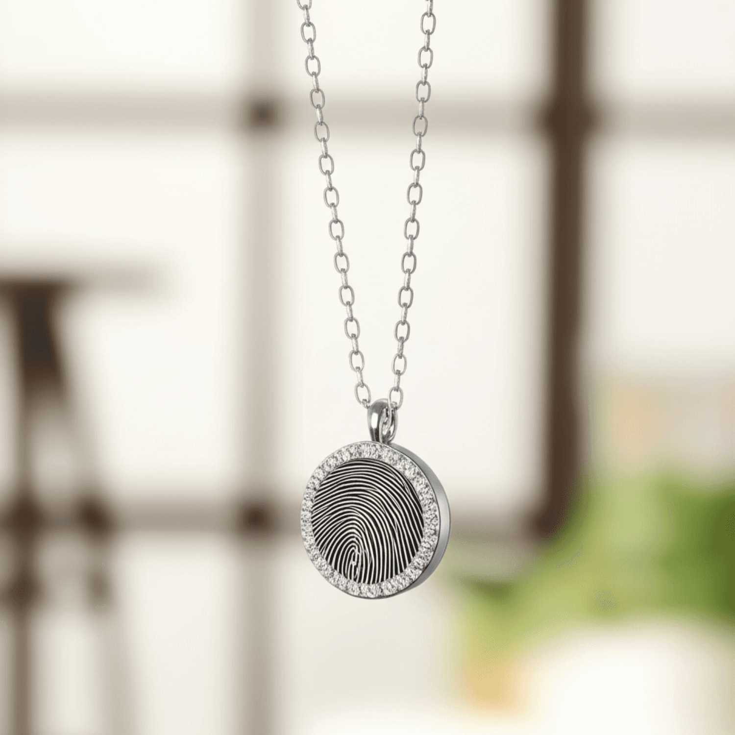 Traditional Coin Pendant - Silver